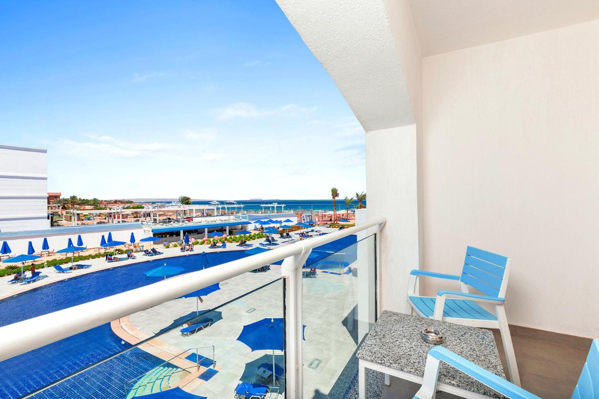 Pickalbatros Blu Spa Resort - Adults Friendly 16 Years Plus- Ultra All-Inclusive Hurghada Exterior photo Balcony of a hotel room